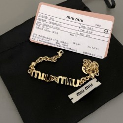 Popular cute bracelet 2023SS MIU MIU Miu Miu